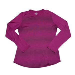 Segments Merino Wool T-Shirt Womens M Pink Base Layer Classic Outdoor Hiking